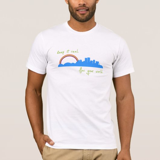 Fluc Ihre Welt T-Shirt (Vorderseite)
