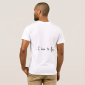 Fluc Ihre Welt T-Shirt (Schwarz voll)