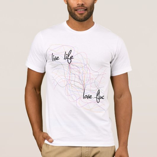 Fluc Schnüre T-Shirt (Vorderseite)