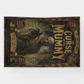 Fluch der Mummy Freak Sideshow Banner (Horizontal)