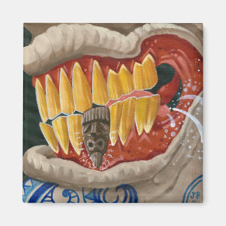 "Fluch des Tiki-Standes" Magnet