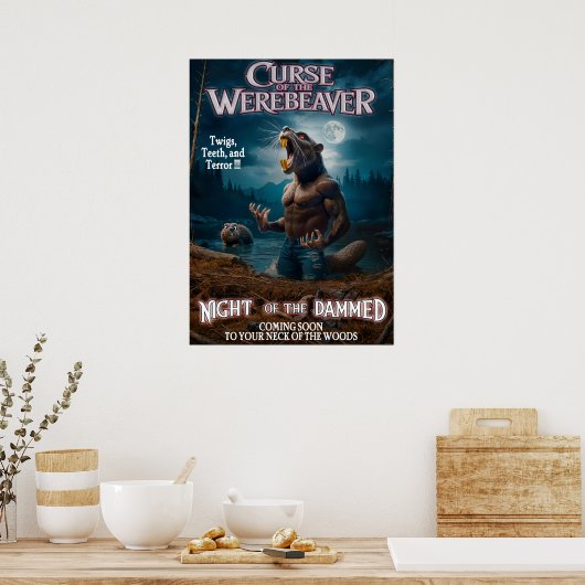 Fluch des Werbevers Poster (Küche)