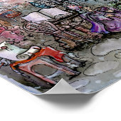 Fluch ist falsch - Drucken Poster (Ecke)