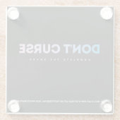 Fluch keine Untersetzer (Rückseite)