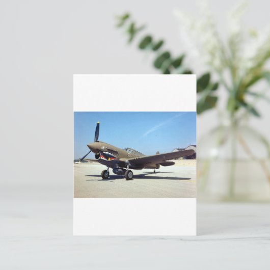 Fluch P-40 Postkarte (Stehend Vorderseite)