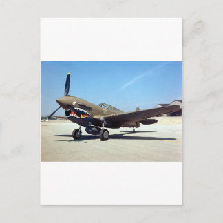 Fluch P-40 Postkarte