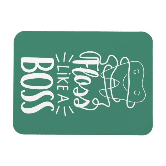 Fluch wie ein Boss Magnet (Horizontal)