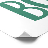 Fluch wie ein Boss Poster (Ecke)