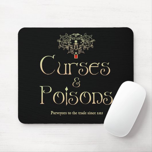Flüche und Gifte Mousepad (Mit Mouse)