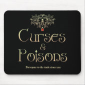 Flüche und Gifte Mousepad (Vorne)