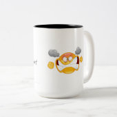 Flüche! Vereitelt wieder Zweifarbige Tasse (VorderseiteRechts)