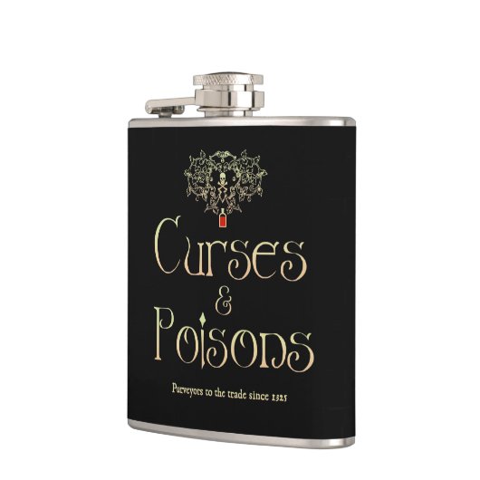 Fluchen und Gifte  Flachmann (Links)