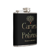 Fluchen und Gifte Flachmann (Rechts)