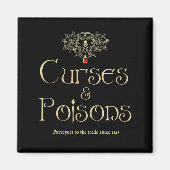 Fluchen und Gifte Magnet (Vorne)