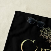 Fluchen und Gifte Strandtuch (Beispiel)