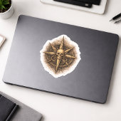 Fluchkompass-Sigil Pirat Aufkleber