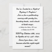 Flucht aus dem bernen Schatten Einladung (Rückseite)