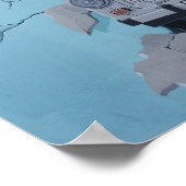 Flucht aus dem Osten Poster (Ecke)