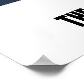 Flucht aus der derzeitigen Wanderung Spiral Geolog Poster (Ecke)