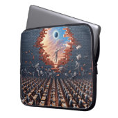 Flucht aus der Matrix: Surreal Exam Room Laptopschutzhülle (Vorderseite Links)
