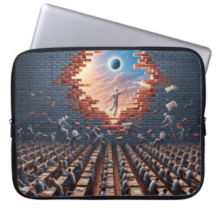 Flucht aus der Matrix: Surreal Exam Room Laptopschutzhülle