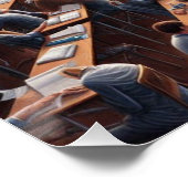 Flucht aus der Matrix: Surreal Exam Room Poster (Ecke)