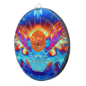 Flucht aus der Sonne Dartscheibe (Vorderseite rechts)