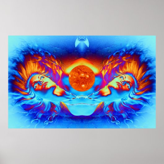 Flucht aus der Sonne Poster (Vorne)