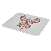 Flucht aus einem Phoenixglas Schneidebrett (Ecke)