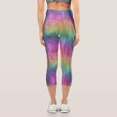 Flucht aus Kerzen: Capri Leggings (Rückseite)