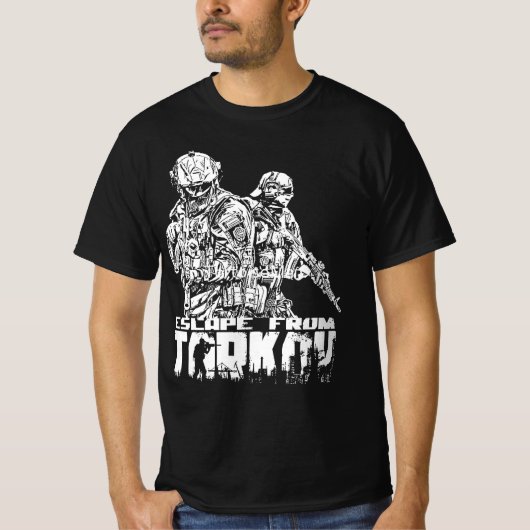 Flucht aus Tarkov T-Shirt (Vorderseite)