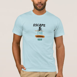 "Flucht dem normalen T - Shirt" Radfahren - Biker T-Shirt