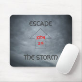 Flucht dem Sturm John 3:16 Mousepad (Mit Mouse)