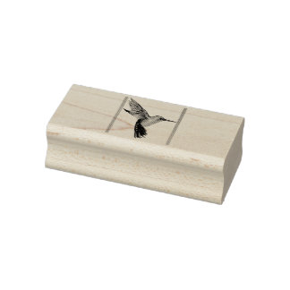 Flucht des Kolibri Gummistempel