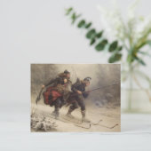 Flucht des Säuglings King Postkarte (Stehend Vorderseite)