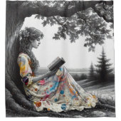 Flucht Duschvorhang (Vorderseite)