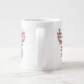 Flucht eines Phoenix Jumbo-Tasse (Rückseite)