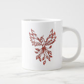 Flucht eines Phoenix Jumbo-Tasse (Rechts)