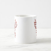 Flucht eines Phoenix Kaffeetasse (Mittel)