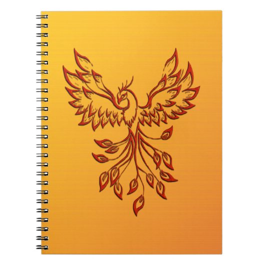 Flucht eines Phoenix Notizblock (Vorderseite)