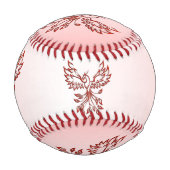 Flucht eines Phoenix Red Baseball (Rückseite)