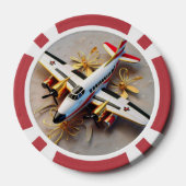 "Flucht Extravaganter" Pokerchips (Rückseite)