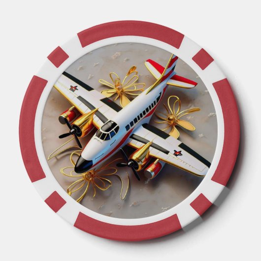 "Flucht Extravaganter" Pokerchips (Rückseite)