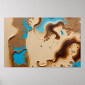 Flucht in den Dünen Poster (Vorne)