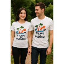 Flucht in den Paradies-T - Shirt | Freefit Tropica