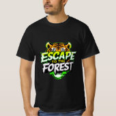 Flucht in den Wald Tiger T-Shirt (Vorderseite)