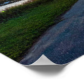 Flucht in die Stille Poster (Ecke)