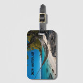 Flucht ins Paradies Gepäckanhänger (Vorderseite Vertikal)