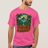 Flucht ins Paradies T-Shirt (Vorderseite)