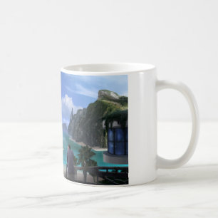 Flucht Kaffeetasse